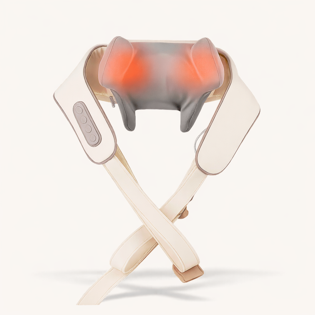 Heated Neck & Shoulder Massager for Office Work – Shiatsu Back Massager for Daily Relaxation