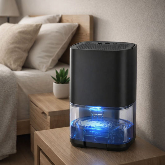 Dehumidifier for Damp Spaces – 1000ml Quiet Dehumidifier for Home, Office & RV