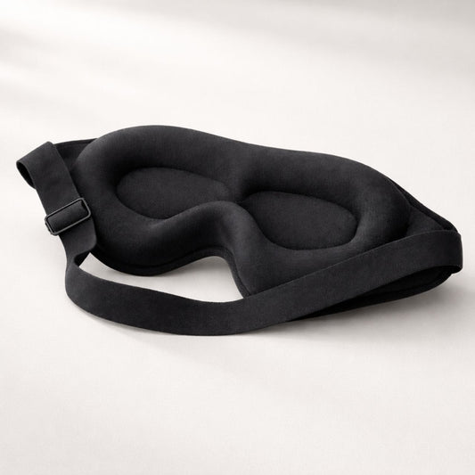 3D Blackout Sleep Eye Mask with Memory Foam – Light-Blocking Comfort Mask