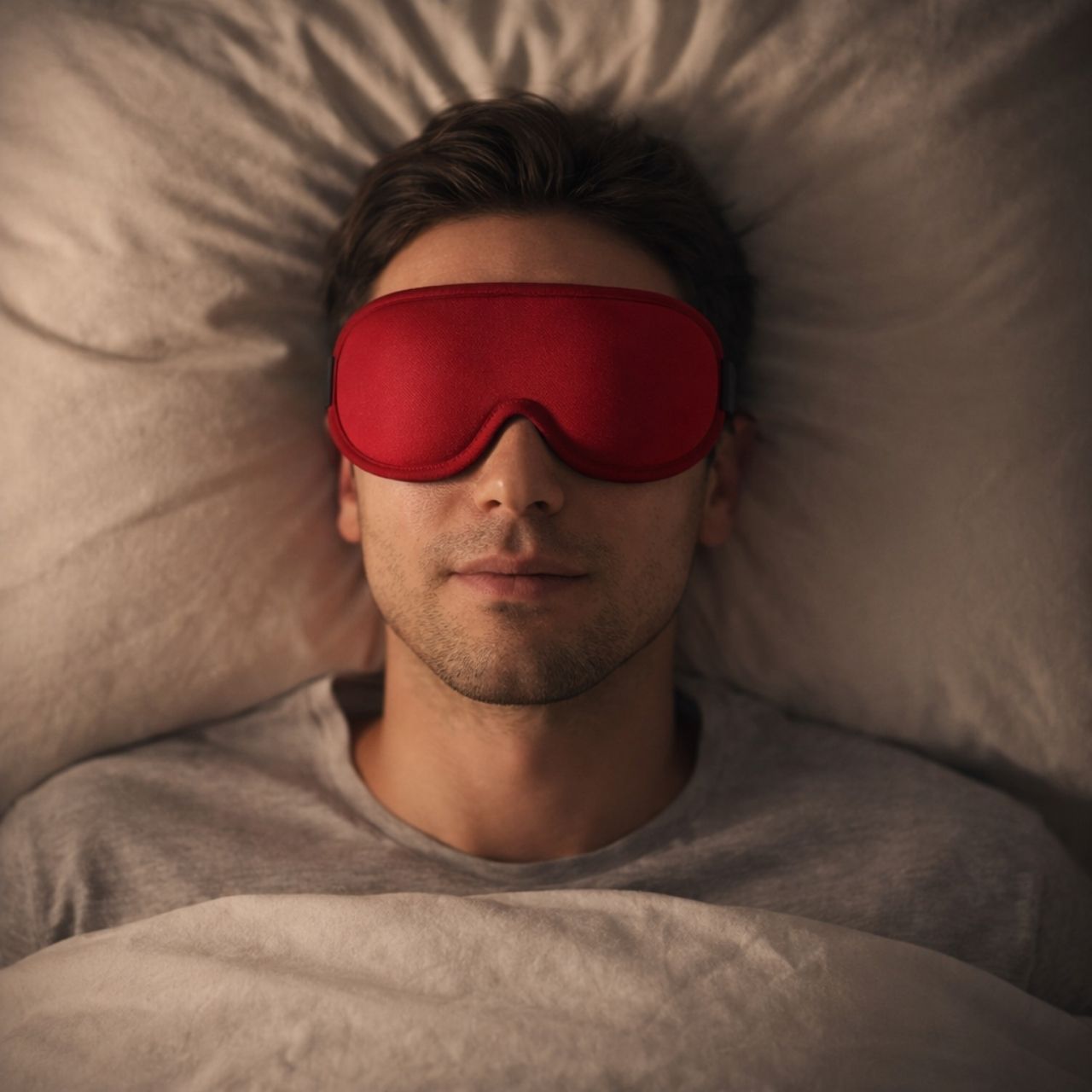 3D Blackout Sleep Eye Mask with Memory Foam – Light-Blocking Comfort Mask