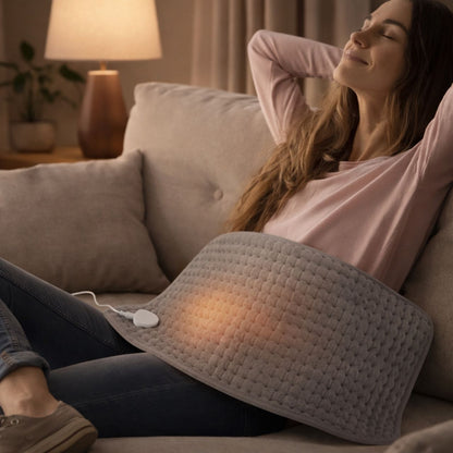Electric Heating Pad with Adjustable Temperature & Timer
