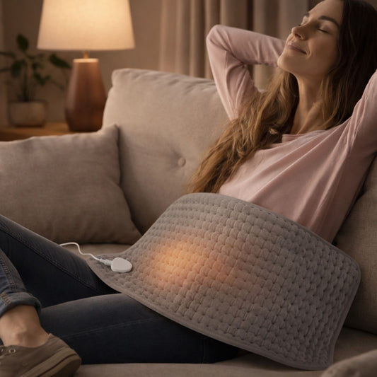 Electric Heating Pad with Adjustable Temperature & Timer