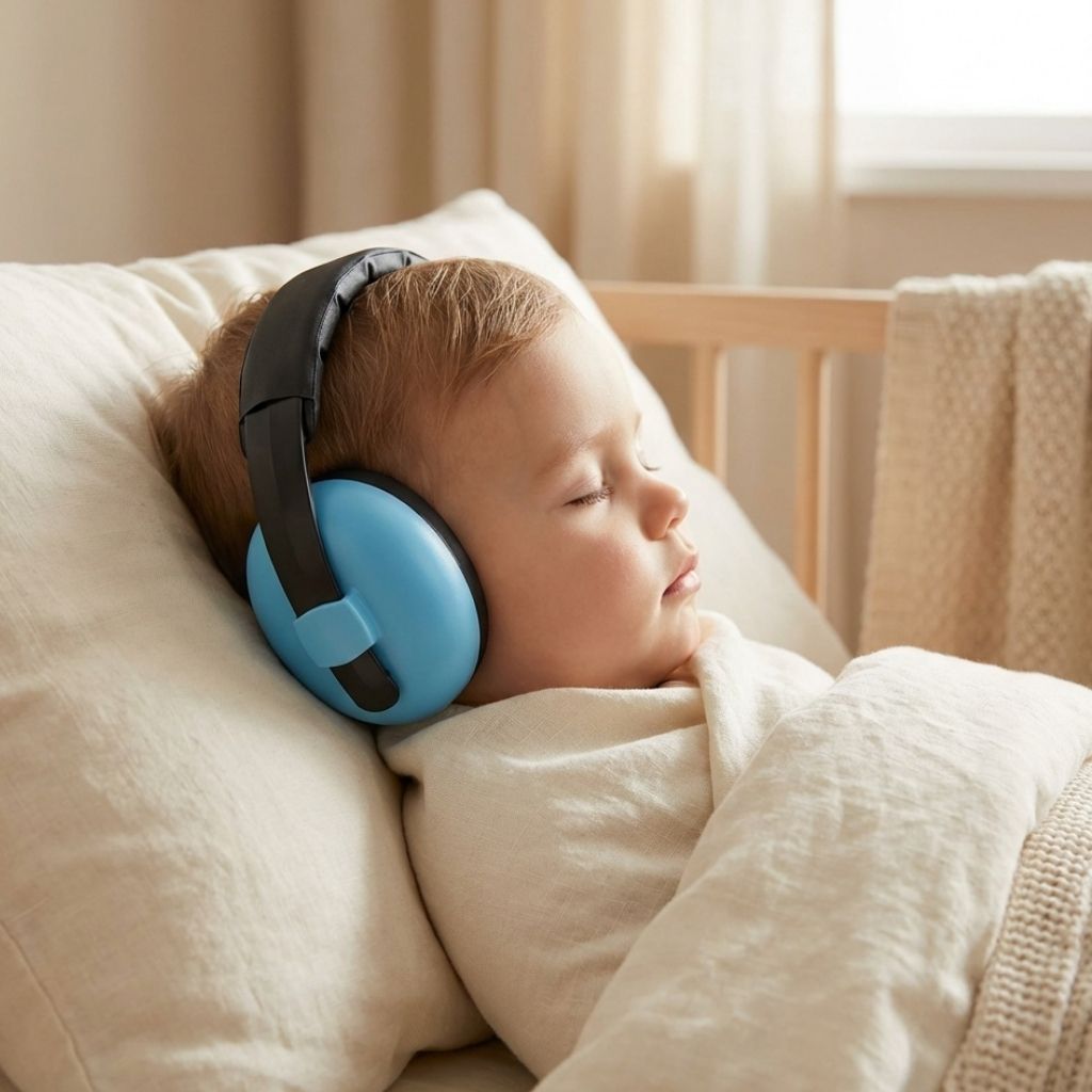 Baby Noise Reduction Earmuffs – Hearing Protection Headphones for Babies and Toddlers