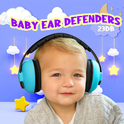 Baby Noise Reduction Earmuffs – Hearing Protection Headphones for Babies and Toddlers