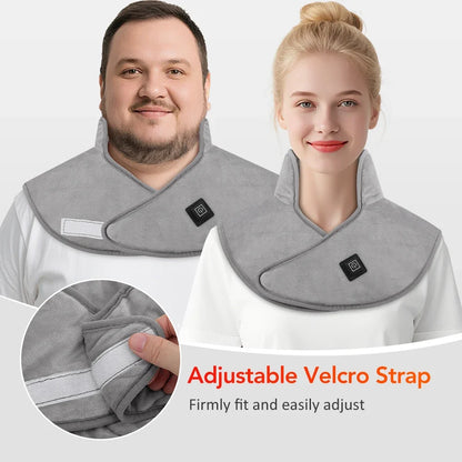 USB Heated Neck & Shoulder Wrap with Adjustable Heat
