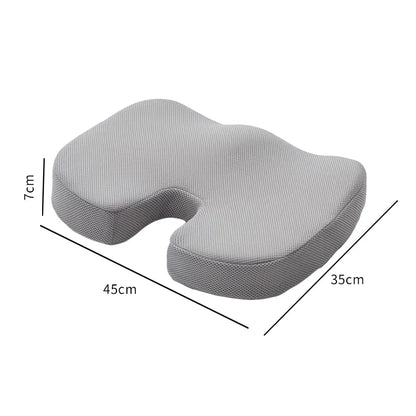 Ergonomic Memory Foam Seat Cushion for Office Chair – Comfort Cushion for Long Sitting