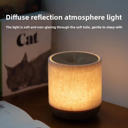 Essential Oil Diffuser with Fabric Cover & Soft Night Light