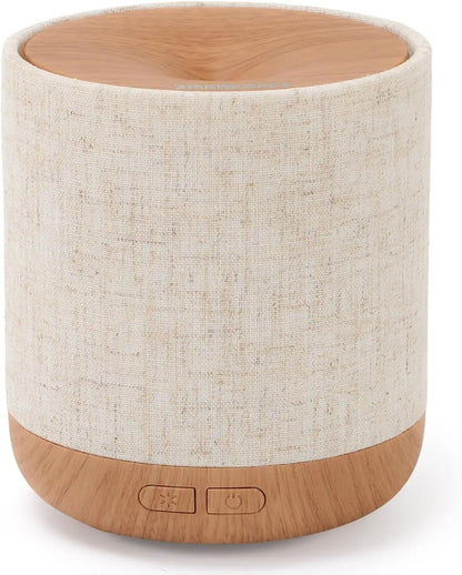 Essential Oil Diffuser with Fabric Cover & Soft Night Light