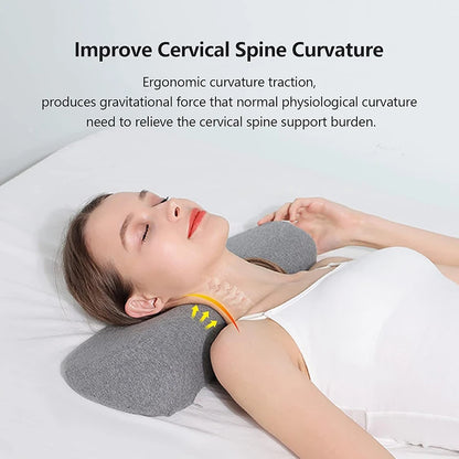 Cervical Memory Foam Pillow – Ergonomic Contour Neck Support Pillow for Back & Side Sleepers