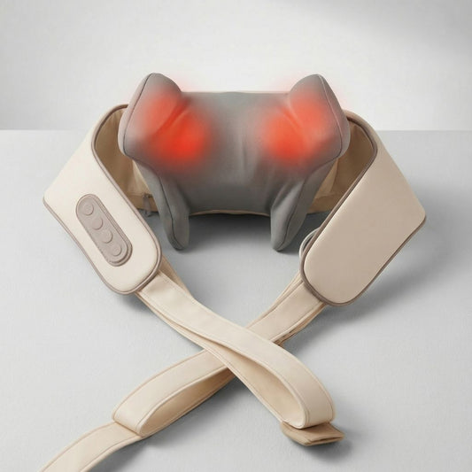 Neck & Shoulder Massager with Heat – Ergonomic Back Massager for Everyday Muscle Relaxation - Circadian Dream