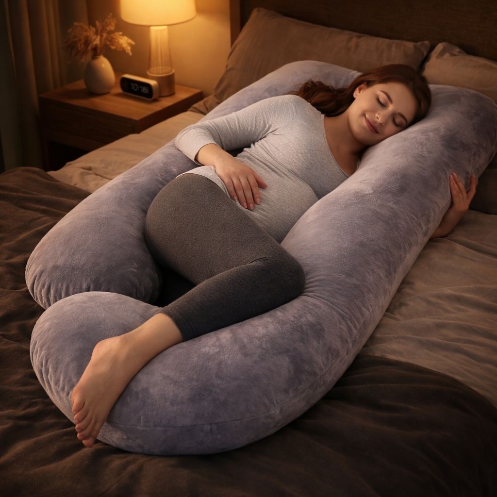 Pregnancy Pillow for Sleeping – G Shaped Full Body Maternity Pillow - Circadian Dream