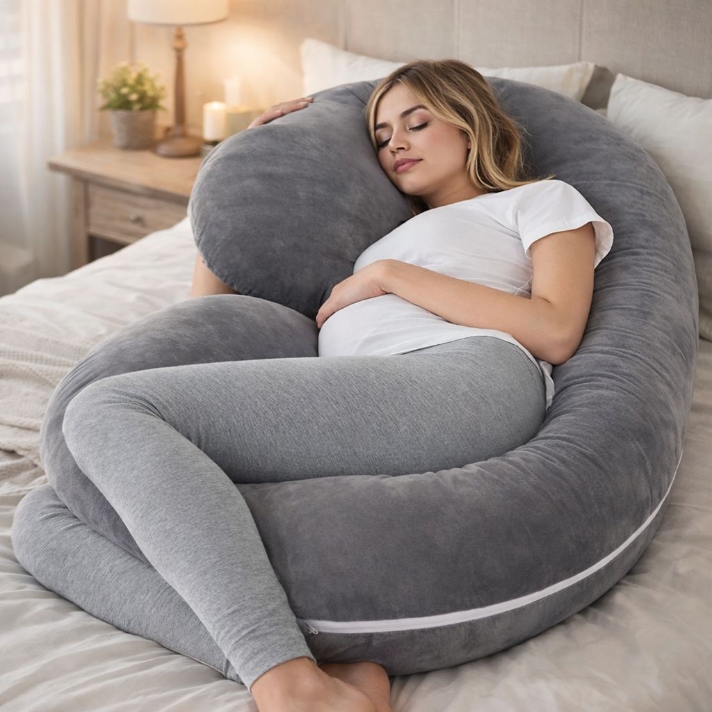 Pregnancy Pillow for Sleeping – G Shaped Full Body Maternity Pillow - Circadian Dream