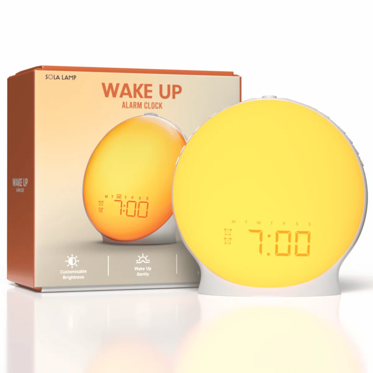 Sunrise Alarm Clock with Night Light & White Noise – Wake Up Light Alarm Clock - Circadian Dream